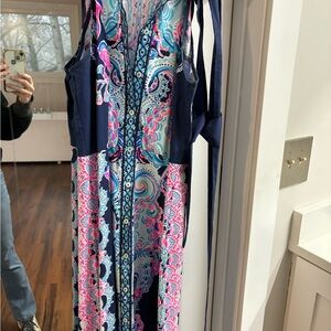 Lilly Pulitzer Vibrant Paisley Maxi Dress